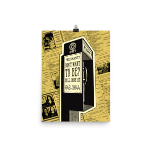 Call Jane | Abortion Access Jewish Feminist Print